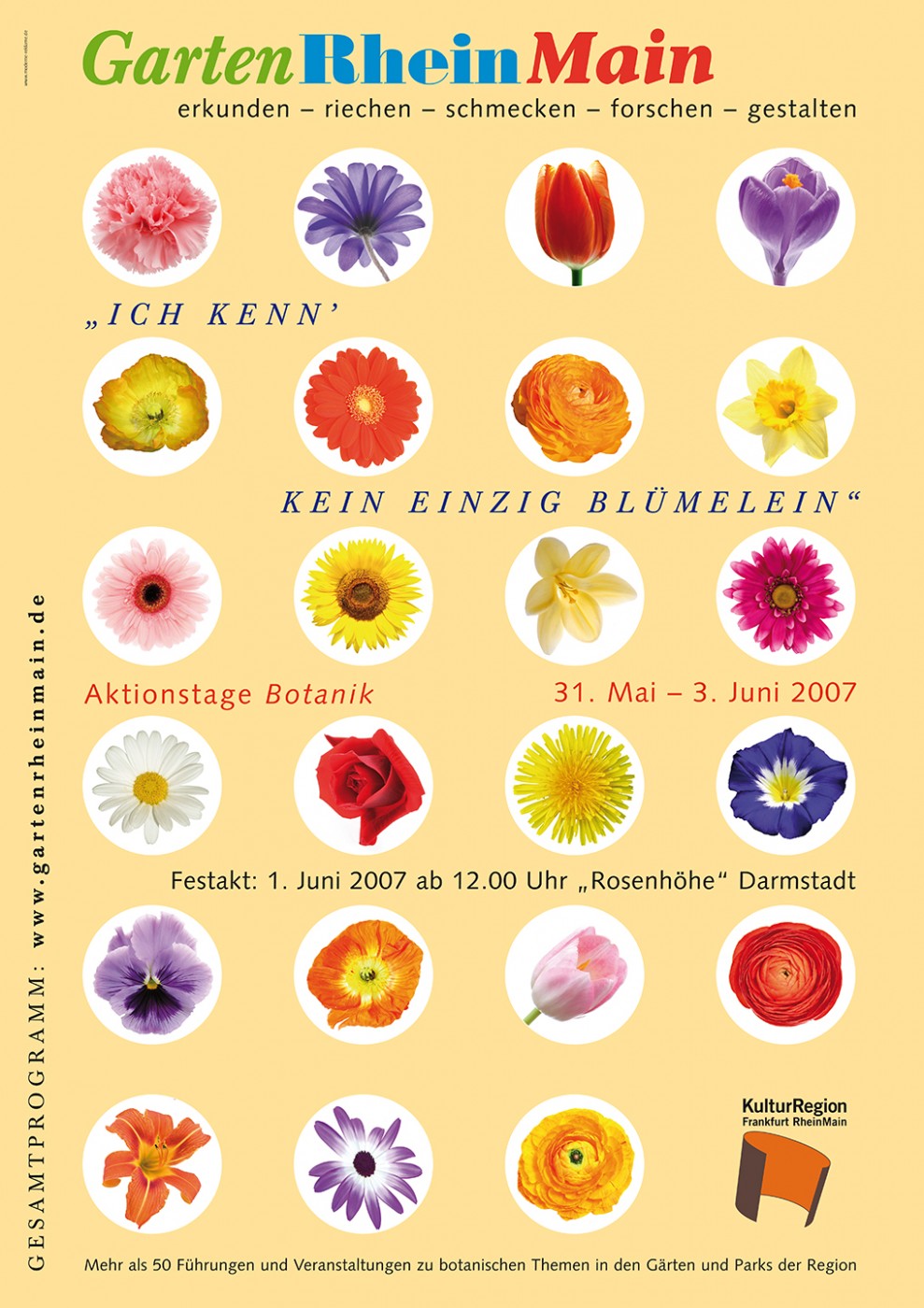 GartenRheinMain Jahresthema Botanik 2007 